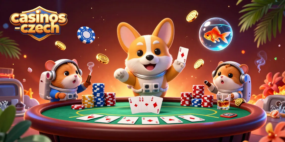 Hrát v online kasinu casinos-czech se zábavnými postavičkami a herními prvky.