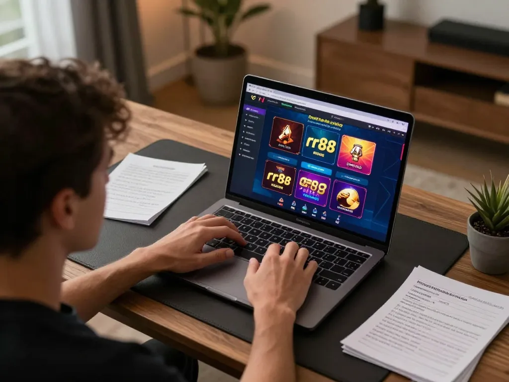 Enjoying a strategic gameplay session on rr88 while engaging in smart betting decisions.
