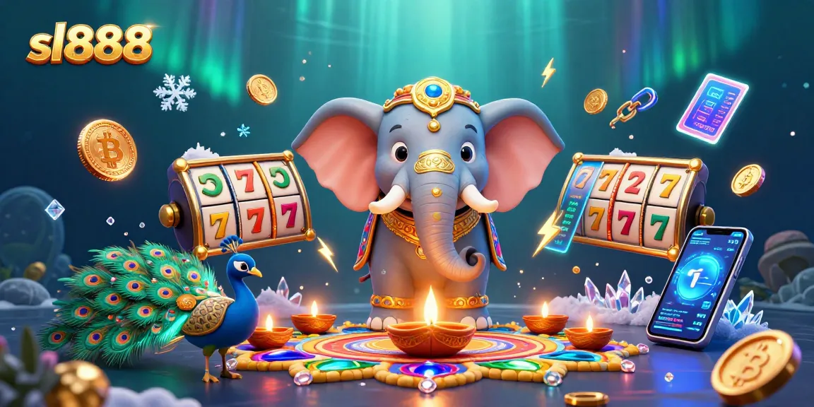 Experience sl888's winning opportunities with vibrant slot elements and 3D designs promoting gameplay.