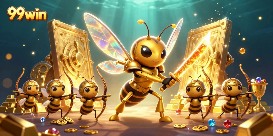Experience the vibrant 99win casino with unique characters and abundant treasures.