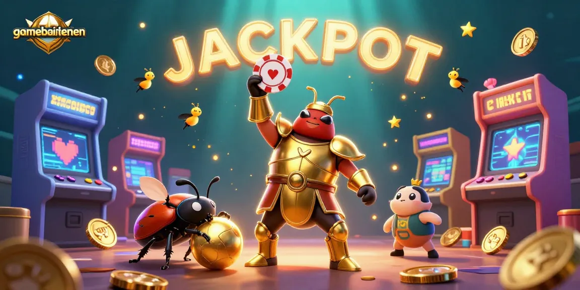 Engage in thrilling gameplay at gamebaitienlen with an epic victory-themed 3D illustration.
